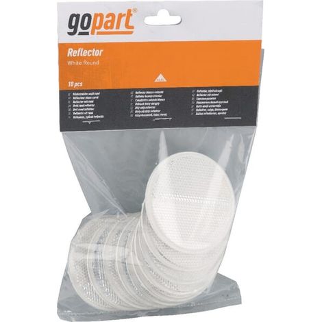 Catadioptre rond blanc diamètre 75mm GOPART LA75022 (1/3)