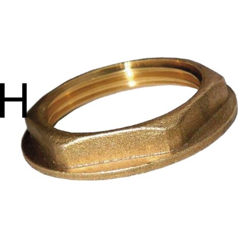 Écrou hexagonal en laiton filetage femelle Valona 3/4"