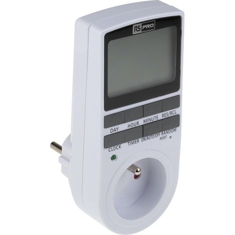 Programmateur enfichable RS PRO 230 V c.a. ( Prix pour 1 ) (1/3)