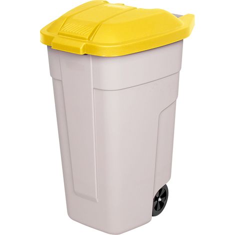 BRB Wertstoffsammler, Inhalt 100 Liter (beige/gelb) (1/2)