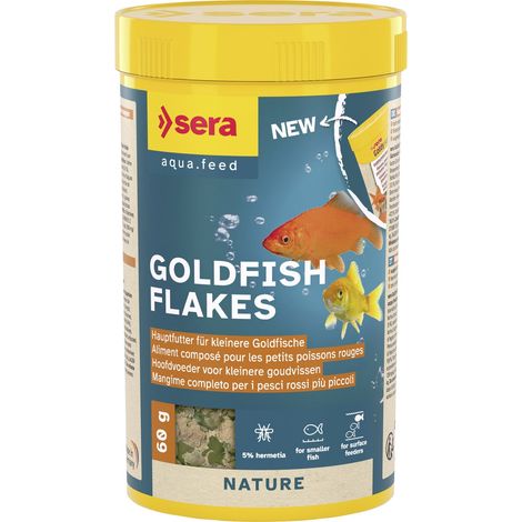 Sera Fischfutter Goldy Flakes 250 ml Flocken