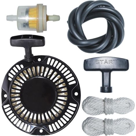 Recoil Pull Starter For Robin For Subaru EH12 Fuel Filter Line Handle Grip Rope Kit, Recoil Starter, Handle Grip, Rope, Fuel Filter, Fuel Line (1/5)