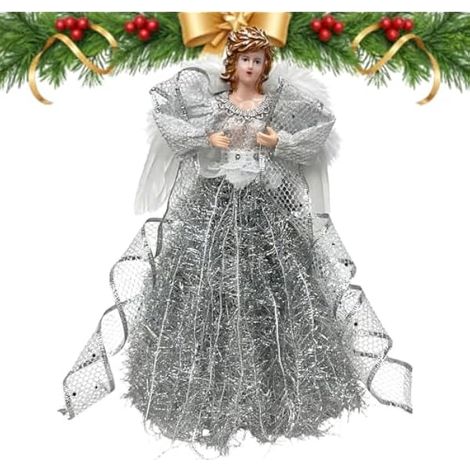 Décoration d'ange Au du Sapin Ornement Décoratif Saisonnier à Exposer (1/5)