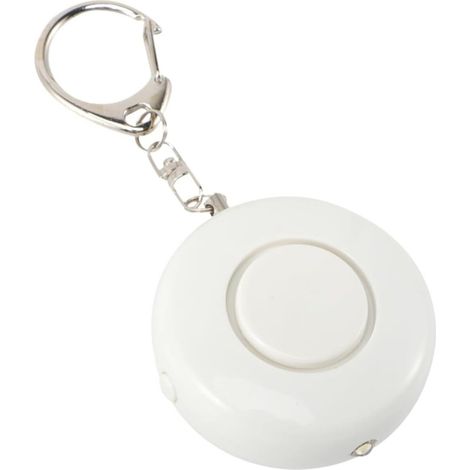 Mini alarme en forme de loup, alarme de sécurité ronde pour femmes, design portable, adaptée à la course et à la vie quotidienne, offre une protection d'urgence, facile à porter, petite et portable. (1/5)