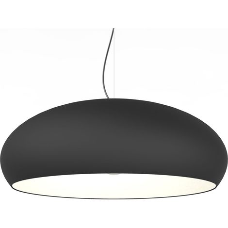 LUMICOM ATOMIC Sospensione, 1xE27, max 42W, metallo, nero/bianco, D.60cm (1/3)