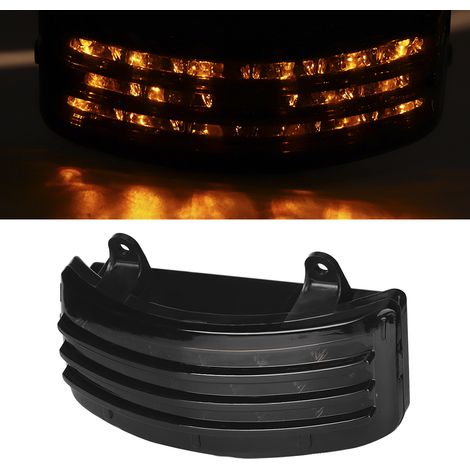 12V Universal-Motorrad-LED-Rücklicht, Brems-/Blinkerleuchte, grau (1/5)