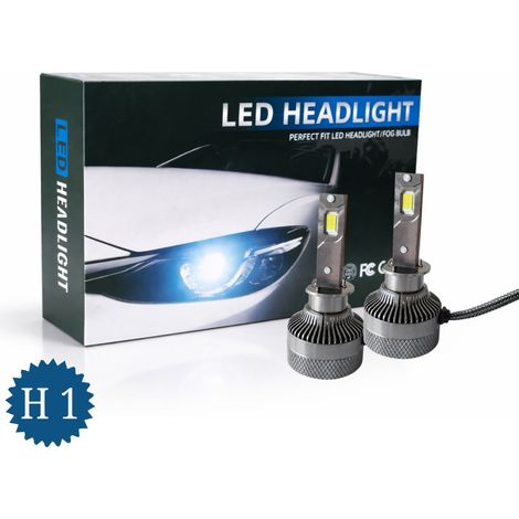 Комплект LED крушки H1 – Smart CSP технология, CANBUS, 70W, 12–24V