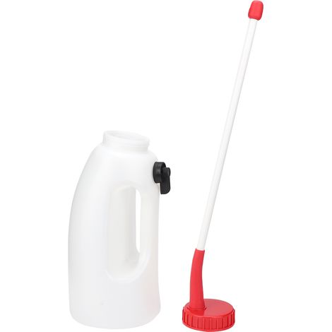 Biberon longitudinal pour veau, 4l, alimentation en lait, boisson avec Tube gastrique