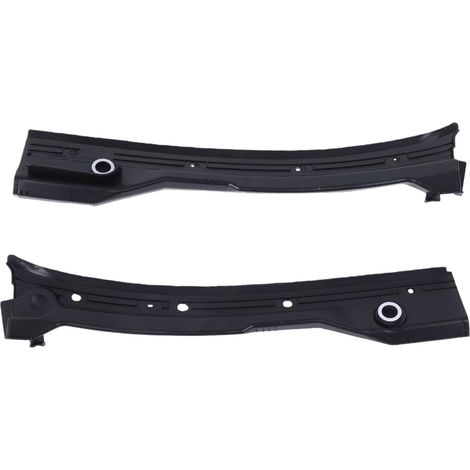2-Piece PP Rubber Composite Windshield Wiper Airflow Guide Cover Panel, Windshield Duct Renovation Material, Low-Resistant (1/5)