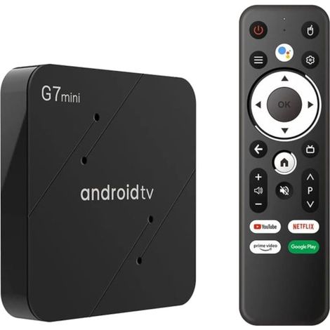 G7 Mini S905W2 2GB 16GB Dual Wifi Control por Voz Android 11 Android TV (1/5)