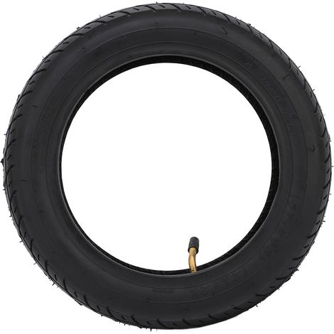 aqxreight Pneu et Chambre à Air de Remplacement 12.5x2.25 12.5x2.25, pour Ensemble avec Tige de Valve Coudée, Scooters électriques en Caoutchouc, Mini Dirt Cycles pour Enfants. (1/5)