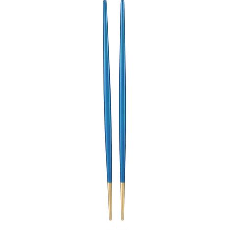 Baguettes En Acier Inoxydable 304 - Résistantes À La Rouille Et Antidérapantes - Pour Sushi Et Repas Quotidiens - Lot De 5 Paires (1/5)