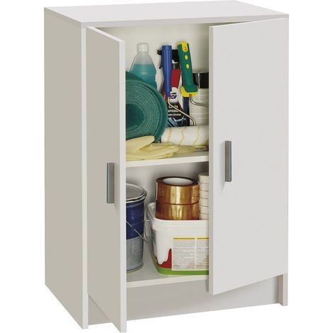 2ER MOBILER MULTIFUNKTIONS-GRUNDBAUSATZ CM.59X37X80H WEISS (1/3)