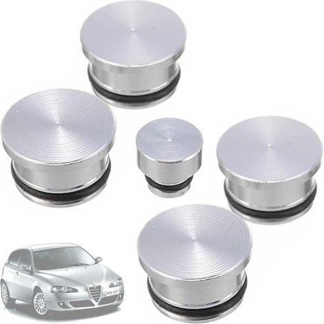 Bouchon Clapet Admission d´Air (18mm) Compatible avec Opel Astra H, Vectra C, Zafira B, Alfa 147, 156, Croma - Moteurs 1.9 JTD CDTI TID - Suppression Clapets Collecteur Admission (5 pièces) (1/5)