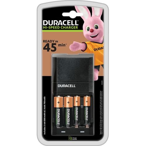 Duracell DU73 Akkuladegerät Haushaltsbatterie AC