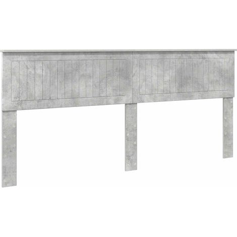 Maison Exclusive - Cabecero Gris Concreto Madera de ingeniería (1/5)