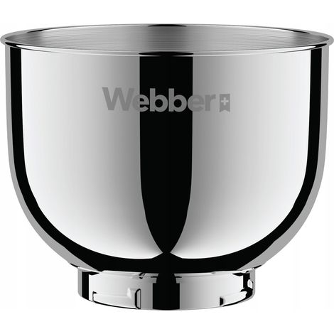 6-Liter-Edelstahlschüssel für Webber SM17 Küchenmaschine – Originalschüssel, geräumig, Ersatzschüssel (1/4)