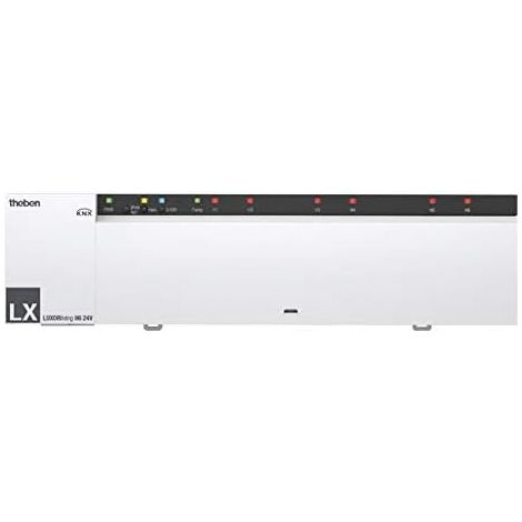 Theben LUXORliving H6 24V - Heizungsaktor für 6 therm. Stellantriebe,int. Relais (1/3)