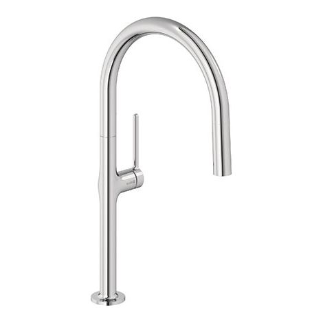 KLUDI 508510575 Spültisch-Einhandmischer herausz. Geschirrbrause Chrom