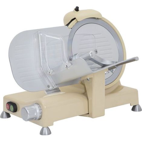 RGV Luxury 25 Ivory Edition trancheuse Electrique 140 W Ivoire Aluminium