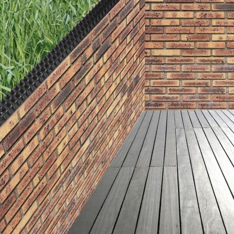 Lot de 10 pics anti-escalade pour clôture de cour et de jardin, répulsifs pour oiseaux et voitures, pour la sécurité du jardin. (1/5)