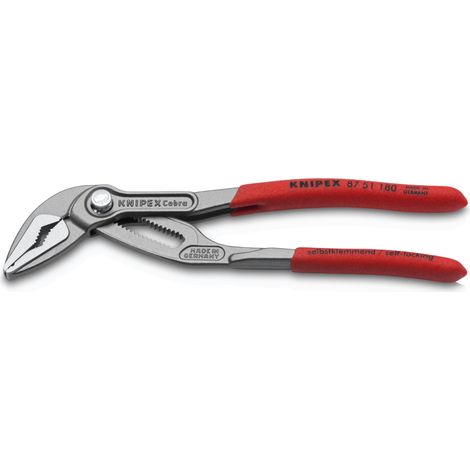 Pince multiprise ultra-effilée atramentisée PVC anti-dérapantes 180, 87 51 180 (1/5)