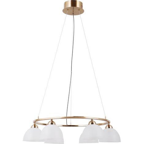 Montiela Lampada a sospensione a LED oro ALU italux PND-34374-6-HBR (1/3)
