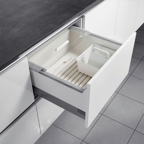 Pantry-Box Lebensmittel Aufbewahrung Vorratsbox Schubkastenauszug Hailo 3960601 (1/5)