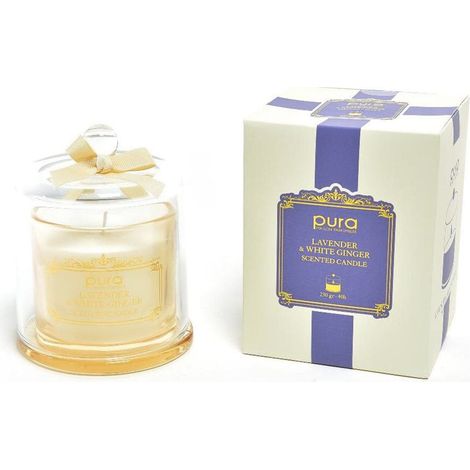 Candela profumata con campana in vetro per ambienti -Black Tea/150 g