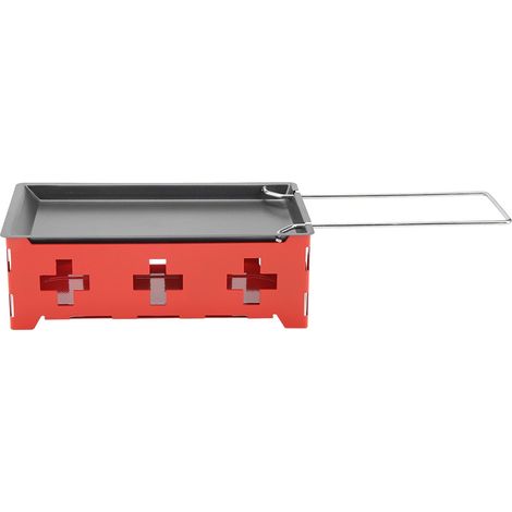Raclette Portable Non Adhésive - Plateau à Fromage et Gril pour Cuisine Maison - Outil de Cuisson Polyvalent 1 (1/5)