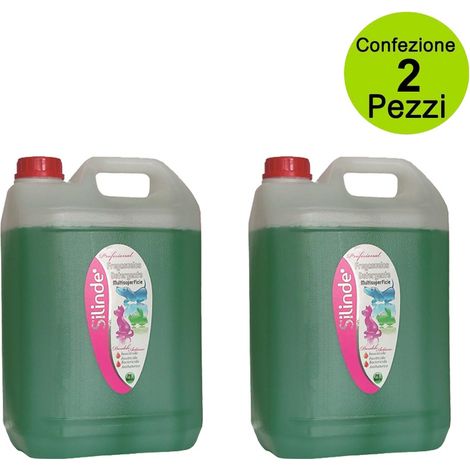 Multipack da 2 pz silinde detergente igienizzante insetticida e battericida pino