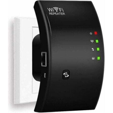 N300 WiFi Repeater – 300Mbps Amplifier – 1 Ethernet Port – Covers up to 200㎡ – Easy Installation – Compatible with all Internet Boxes