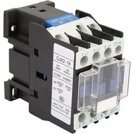Wechselstromschütz Industrieller elektrischer Schütz Hochempfindlicher Dreipolschütz CJX2-1801