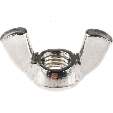 Ecrou à ailes, M8, en Acier Inoxydable A4 316 ( Prix pour Boîte de 25 ) (1/2)