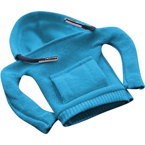 Couvercle de changement de vitesse de voiture à capuche, bouton de mode pour levier de vitesse, accessoires d'intérieur automobile bleu (1/5)