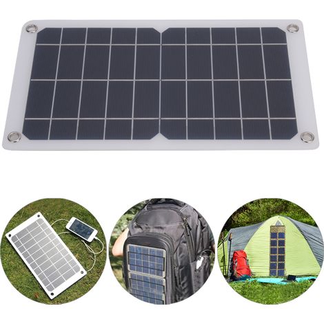 Panneau solaire monocristallin 5V 7.5W portable pour téléphone et appareils USB (1/5)