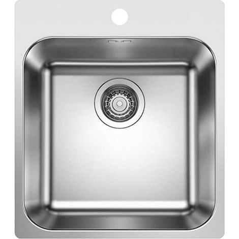 Blanco Supra 400 - Spüle, 44x50 cm, gebürsteter Edelstahl 526352 (1/4)
