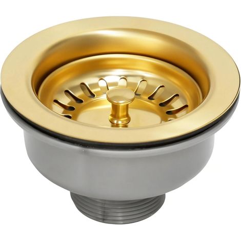 Valve de panier de cuisine épaissie de 114 mm de diamètre (1/5)