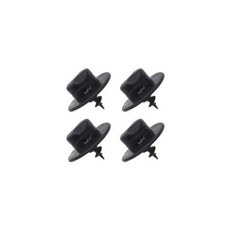 4pcs Alfombrillas de Suelo con Clip Pinza 3D0864851B41 3D08645214PK 3D0864200A71N Compatibles para Coche (1/5)