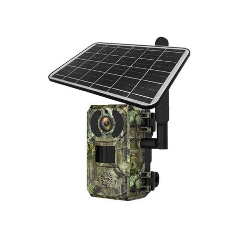 Caméra de surveillance camouflage solaire 4G – Résolution 4MP – Vision nocturne 25m – Détection de mouvement PIR – Angle de vue 95° – Tike Sécurité