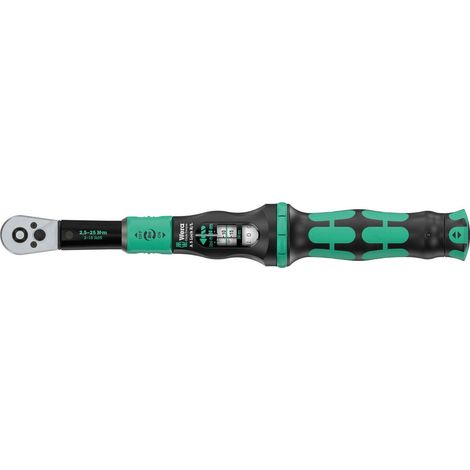Llave  dinamométrica  Click-Torque  Lock  A  5  R/L  1/4  pulgada  2,5-25  Nm  WERA (1/5)
