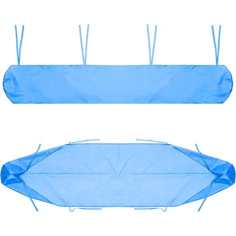 Housse de Auvent Jardin Protection, BâChe Sac de Rangement 420D Oxford Contre Les UV Anti-poussière étanche Contre la Neige et la Pluie en Hiver, pour Canopy Shelter De Terrasse Meubles (Vert, 3.5M) (1/5)