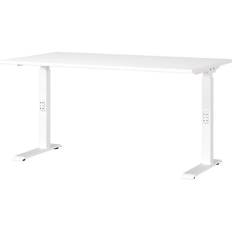 Schreibtisch 140cm, weiß, MEMPHIS-01 (1/4)