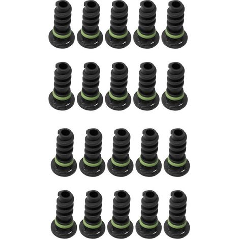 Bouchons de vidange d'huile moteur en plastique (bassin vert) pour Mercedes-AMG C63 S550 S550E, lot de 20 (1/5)