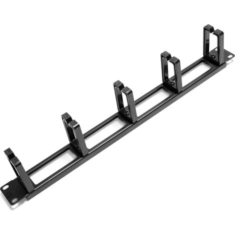 RackMatic - Panneau goulotte de gestion de câble horizontal pour serveur rack 19" 1U - RackMatic (1/5)
