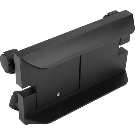 Support amovible pour boîtier d'ordinateur, support de rangement pour unité centrale de bureau avec frein (noir) (1/5)