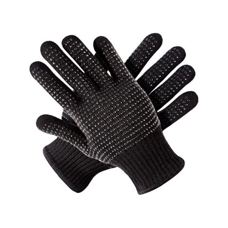 Gants Thermorésistants - Protection Chaleur Jusqu'à 300 °C - Pour Fer à Lisser, Bigoudi Chauffant, Brosse Chaude - Taille Unique - Lot de 2 (1/5)