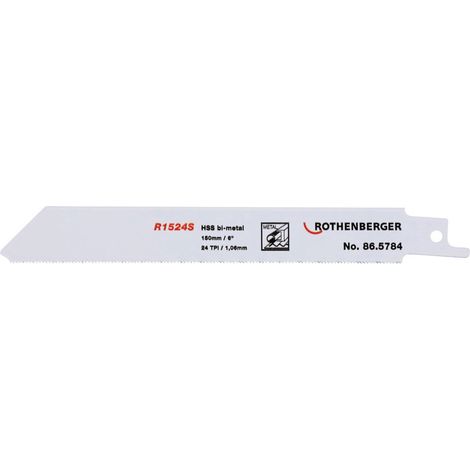 ROTHENBERGER Universal-Sägeblatt, 150x20x0,9, 24 TPI (5er-Pack) - 865784 (1/2)