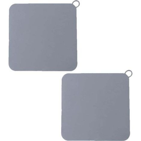 Tappi di scarico per vasca da bagno in silicone, confezione da 2 pezzi, tappi di scarico quadrati antiodore, tappo deodorante per coperchio vasca da bagno (1/4)