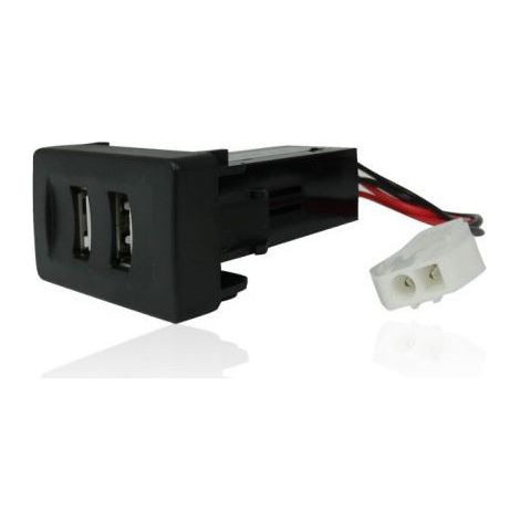2-faches USB-Einbauladegerät für VW Transporter T4 (4,2 A)